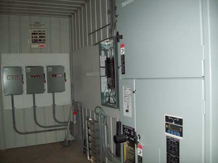 Commercial electrical installation